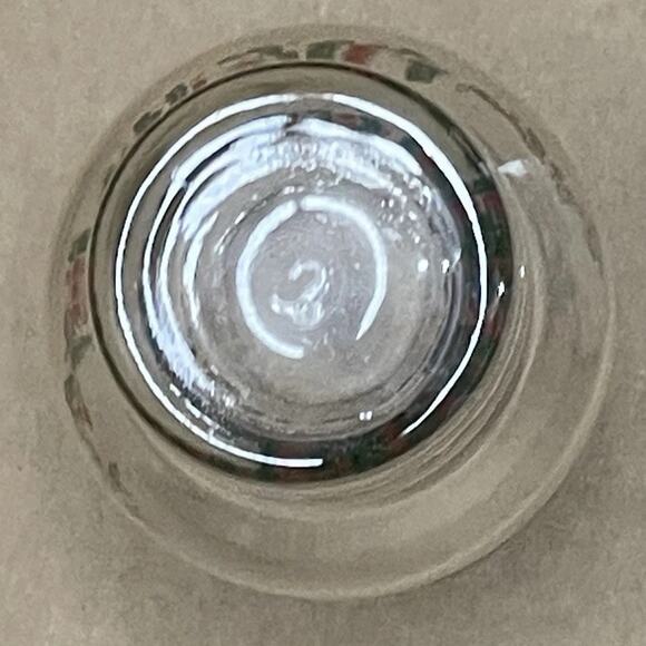 Vintage Libbey Holly Berry Tulip Tumbler Gold Rim Glass Christmas Holiday Drinks - Picture 4 of 5